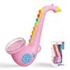 Contixo KT1 Toy Saxophone, Pink Digital Saxaboom, Trumpet, Clarinet with Light & Sound, Early Education Musical Instrument Gift for Toddlers Kids Girls Boys view 1