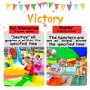 UUNVTOSU Play Parachute Outdoor Beach Game - Parachute Game, Teamwork Parachute Game, Nursery Physical Training Aids Parachute Parachute view 4