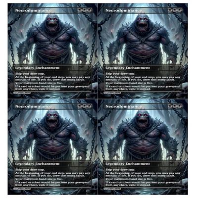 4X | Necrodominance | Anime | Full Art | (Non Foil)