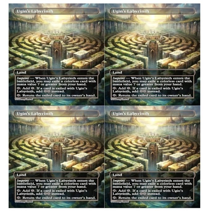 4x | Ugin's Labyrinth | Anime | Full Art | Foil or Non-Foil (Foil)