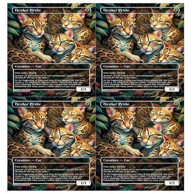 4x | Ocelot Pride | Anime | Full Art | Foil or Non-Foil (Foil)