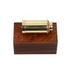 6" Handcrafted Nautical Brass Spyglass Telescope with Wooden Box view 3