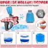 Electric Gel Ball Blaster, High Speed Automatic Splatter Ball Blaster, Rechargeable Pistol Splatter Blaster with Digital Screen, Splatter Ball Toy for Outdoor Shooting Game, Ages 14+, Red view 4
