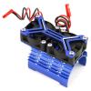 540 550 3650 3660 3670 Motor Heat Sink Cooling Fan 36mm Motor for 1/8 1/10 RC Car Axial SCX10 TRX4 Tamiya(Navy Blue) view 1