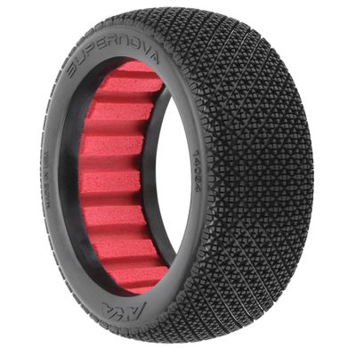 AKA PRODUCTS INC. Supernova SLW Off-Road 18 Buggy Tires 2 for Front or Rear AKA14034XR