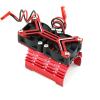 4068 4074 4082 4268 4274 Motor Heat Sink 30mm Dual Cooling Fan 40-42Mm Motor for 1/8 1/7 Arrma Typhon 6S Kraton 6S Felony Mojave Upgrades Parts(Red) view 1
