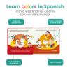 Binibi Spanish Musical Book Colors at The Birthday Party | Spanish Learning for Kids | Bilingual Book for Babies & Toddlers 1-3 | Libro en espaol para bebs view 2