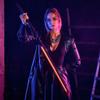 Kose Red LED Katana Cyberpunk Prop Replica Cosplay Gift Sword Lights (Just One + Back Harness Strap) view 4