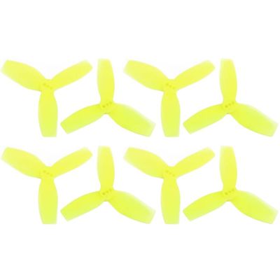 ABZEKH Drone Accessories 4/10Pairs for HQProp HQ DT2.9X2.7X3 2927 Propeller 3-Blade for CW&CCW PC Props for DJI Avata RC FPV Cinewhoop Drone Quadcopter Freestyle(4 Pairs Yellow)