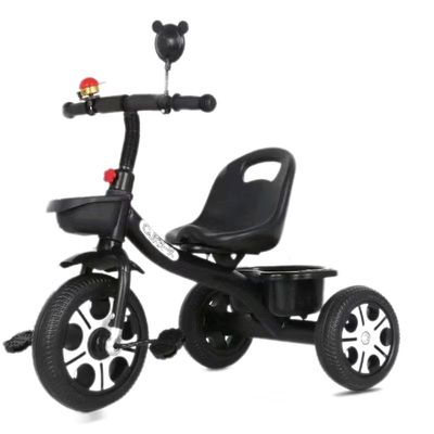 Generic DreamsCT Toddler Tricycles for 1-6 Year Olds Kid Tricycle Baby Balance Bike for Boys Girls - Black