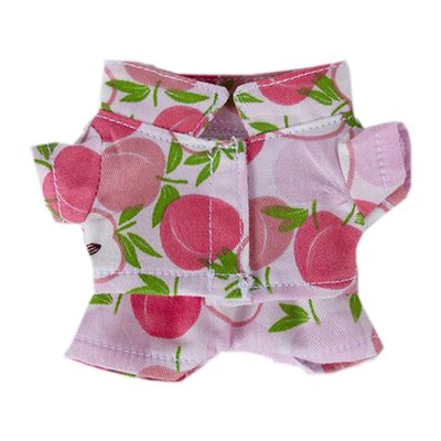 niannyyhouse 10cm Plush Doll Clothes Shirts Pants Pattern Pajama Outfit Stuffed Toy Dressup Gift (a6)