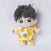 niannyyhouse 10cm Plush Doll Clothes Shirts Pants Pattern Pajama Outfit Stuffed Toy Dressup Gift (a6) view 4