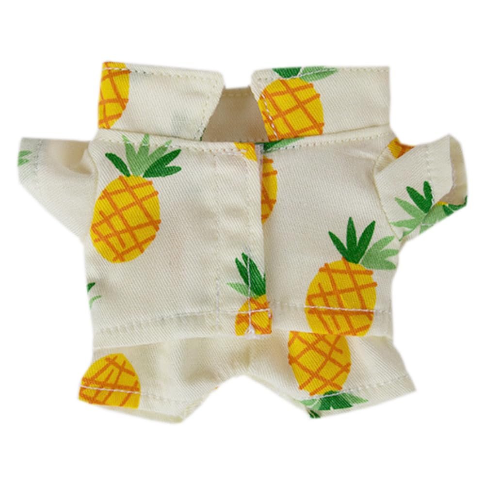 niannyyhouse 10cm Plush Doll Clothes Shirts Pants Pattern Pajama Outfit Stuffed Toy Dressup Gift (a2)