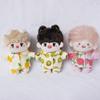 niannyyhouse 10cm Plush Doll Clothes Shirts Pants Pattern Pajama Outfit Stuffed Toy Dressup Gift (a2) view 2