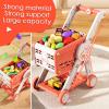 INSHUEY Pretend Shopping Playset Toy Kids Groceries Girls Boys Playing House Toys Big Size Shop Cart 30 Pack Toy with Play Kitchen Accessories view 3