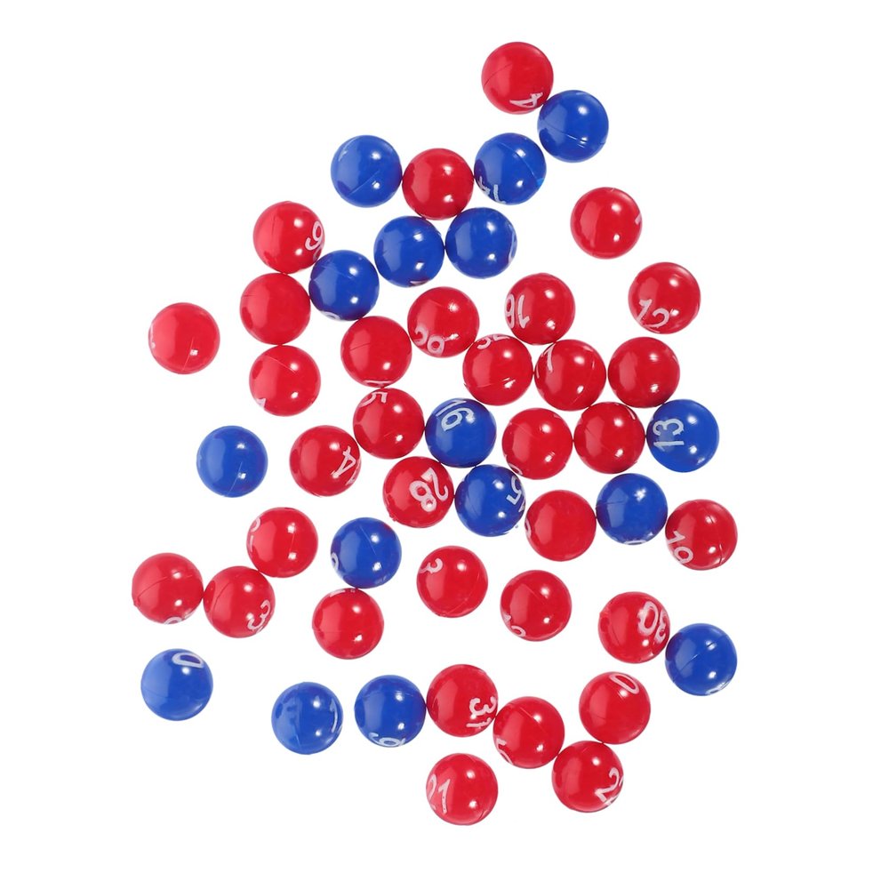 GAROZATION Raffle Balls for Party Games Game Balls for Draws Celebrations and Events and Easy to Read