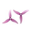 ABZEKH Drone Accessories 24 pcs/12pair for Gemfan Hurricane 3630 3-Blade 3 Holes for PC Propeller W/Adapter for FPV Freestyle 3.5inch for Toothpick Foxwhoop Drone(12pairs Purple) view 3