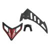 Oumefar V912 Tail Wing, Sturdy Lightweight Plastic Black Standard RC Plane Tail Wing for Upgrade view 3