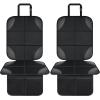 Musclez Car Seat Protectors, Car Seat Covers Waterproof 600D Fabric, Non-Slip Backing & 2 Mesh Pockets Carseat Protector for Baby Child Safety Seats, Pets, Automotive Interior Protection, Pack of 2 view 1