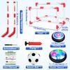 Helsort Hover Soccer Ball Set, Hover Hockey Set for Kids, Air Floating Soccer Toys Hockey Ball with Led Light, Indoor Outdoor Sports Toys & Games, Christmas Birthday Gifts for 3-12 Years Boy Girl view 2