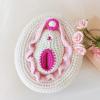 ToysCentral Basics Educational Knitted Female Genitalia Model, Crochet Sewing Kit for Women, Girls, Kids view 2