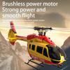 Ssccgym C190 H145 6CH Remote Control Helicopter Aircraft for Adults Beginners RC Heli Single Rotor No Ailerons Maintain Altitude Hover/Optical Flow Positioning RTF 335MM (Red 2-Battery) view 4