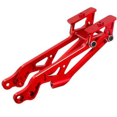 Aluminum Rear Wing Mount for Arrma 1/8 Kraton Notorious Outcast Talion Typhon 6S BLX Upgrade, Replaces AR320347(Red)