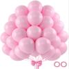 110pcs Pastel Pink Balloons 12 Inch Light Pink Balloon for Pink Birthday Decorations Christmas Gender Reveal Engagement Anniversary Princess Bridal Shower Baby Shower Decorations view 1