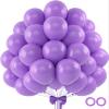 110pcs Purple Balloons 12 Inch Dark Purple Latex Balloon Arch Kit for Birthday Baby Shower Anniversary Graduation Wedding Party Decorations view 1