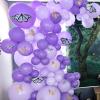 110pcs Purple Balloons 12 Inch Dark Purple Latex Balloon Arch Kit for Birthday Baby Shower Anniversary Graduation Wedding Party Decorations view 4