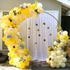 110pcs Yellow Balloons 12 Inch Latex Balloon for Yellow Birthday Decorations Wedding Christmas Gender Reveal Engagement Anniversary Princess Bridal Shower Baby Shower Decorations view 3