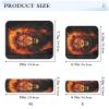 UMIRIKO Car Seat Belt Pad Covers Gold Flames Lion Safety Seatbelt Strap Shoulder Pads for Adults and Children Comfort Universal 2 Pack M 20848579 view 2