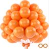 110pcs Orange Balloons 12 Inch Latex Balloon Arch Kit for Birthday Baby Shower Anniversary Graduation Wedding Party Decorations view 1