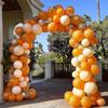 110pcs Orange Balloons 12 Inch Latex Balloon Arch Kit for Birthday Baby Shower Anniversary Graduation Wedding Party Decorations view 4