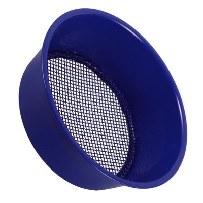 Gogogmee Round Iron Soil Sieve Set Garden Sifter for Weeding Outdoor Sieve Strainer