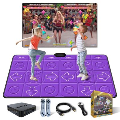YRPRSODF Dance Mat for Kids and Adults, Double User Wireless Dance Pad Game for TV, Exercise Dancing Mat for Family Games,Gifts Ideas for Girls and Boys