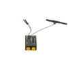 FlightModel FrSky 2.4GHz&900MHz TD R12 Receiver 12 Channel Ports for radio communications-, Black view 3