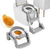 3 in 1 Toddler Potty Training Seat Chair with Ladder and Basin for Boys and Girls, Adjustable Kids Potty Training Seat for Toilet with Anti-Slip Wide Steps and Safety Handles (Grey) view 1