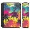 UMIRIKO Car Seat Belt Pad Covers Tropical Palm Safety Seatbelt Strap Shoulder Pads for Adults and Children Comfort Universal 2 Pack M 20853164 view 1