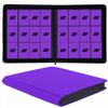 12 Pocket 720 Pockets Trading Card Binder, Ringless Side Loading Card Holder Album, Trading Card Album Fit for YuGiOh, MTG, TCG, Game Cards, Sports Cards, Business Cards (Purple) view 1