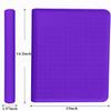 12 Pocket 720 Pockets Trading Card Binder, Ringless Side Loading Card Holder Album, Trading Card Album Fit for YuGiOh, MTG, TCG, Game Cards, Sports Cards, Business Cards (Purple) view 4
