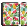 UMIRIKO Car Seat Belt Pad Covers Pineapple Tropical Watermelon Safety Seatbelt Strap Shoulder Pads for Adults and Children Comfort Universal 2 Pack M 20851427 view 1