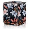 AIRWEE Card Deck Box for MTG Trading Cards, Magic Card Box Can Hold 110+ Single Sleeved Cards, Waterproof PU Leather Material, Strong Magnetic Buckle Card Set Box Suitable for TCG CCG, Blossom view 1