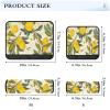 UMIRIKO Car Seat Belt Pad Covers Lemon Floral Safety Seatbelt Strap Shoulder Pads for Adults and Children Comfort Universal 2 Pack S 20849864 view 2