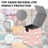 Card Deck Box for MTG Trading Cards, Magic Card Box Can Hold 110+ Single Sleeved Cards, Waterproof PU Leather Material, Strong Magnetic Buckle Card Set Box Suitable for TCG CCG, Kawaii Pink Pig view 2