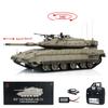 wheelfun Heng Long 1/16 RC Battle Tank IDF Merkava Mk Iv 3958 Turret 360 Rotating Model for Hobby BB Shooting Airsoft Tank That Shoot view 2