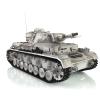 wheelfun 2.4G Henglong 1/16 Snow 7.0 Upgraded Panzer Iv F RTR RC Tank 3858 Metal Tracks for Hobby BB Shooting Airsoft Tank That Shoot
