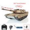 wheelfun Refitted Henglong Factory 3918 M1A2 Abrams Metal Chassis Plastic Hull RTR RCtank for Hobby BB Shooting Airsoft Tank That Shoot view 2