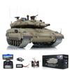wheelfun 1:16 Heng Long 3958 RC Main Battle Tank IDF Merkava Mk Iv FPV Upgrade Edition for Hobby BB Shooting Airsoft Tank That Shoot