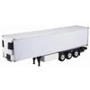 wheelfun 1/14 RC Model RC Truck Reefer Semi-Trailer Container Compatible with DIY Tamiya y Car 3 axles RC Truck Trailer with Container for Hobby view 1